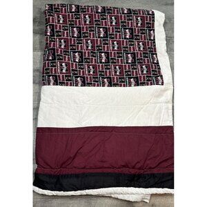 Mississippi State Bulldogs Comforter Bedspread Reversible TWIN College Dorm‎ Bed